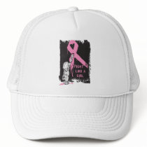 Graffiti FIGHT Like a Girl - Breast Cancer Hat