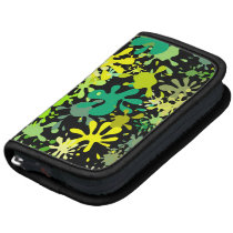 Graffiti Green Paint Splatter Wallpaper Design planners
