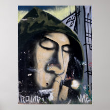 Graffiti - Inhale Poster