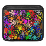 Graffiti Multi Paint Splatter Wallpaper Design Sleeve For iPads