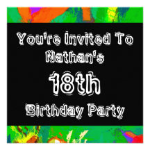 Graffiti ~ Party Custom Announcements