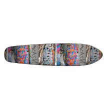 Graffiti skate board