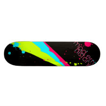 graffiti skate board deck
