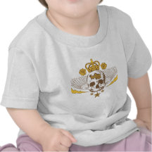 Graffiti Skull and Spray Paint T Shirt