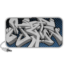 Graffiti sound style iPhone speaker