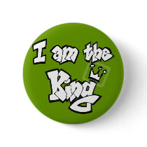 Graffiti Style "I am the King" with crown