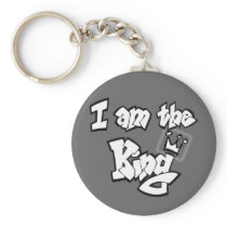 Graffiti Style "I am the King" with crown