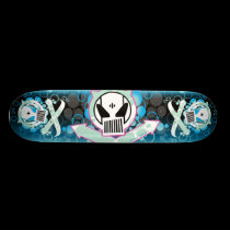 Graffiti Tech Skull Skateboard skateboards