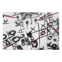Graffiti Tic Tac Toe Photo Print