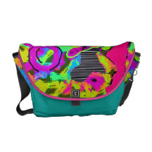 Graffiti Tune Courier Bag