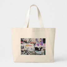 Graffiti Wall Banksy Style Torn Paper Tote Bag