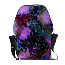 Grafitti Splash Rickshaw Messenger Bag