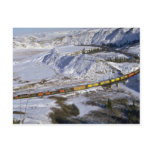 Grain train, Alberta, Canada Winter Post Cards