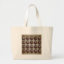 Grains de café de bande dessinée sac