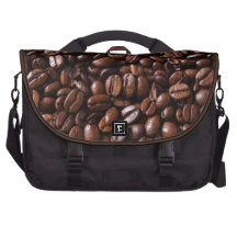 grains de café sacoche pour ordinateurs portables