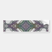 Grainy Elegant Design Bumper Stickers