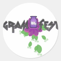 GramFest 2013 Round Sticker