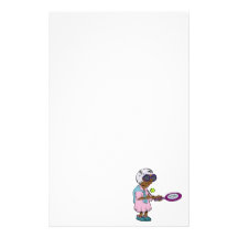 Gramma Tennis Custom Stationery