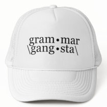 Grammar Gangsta Hats