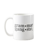 Grammar Gangsta mugs