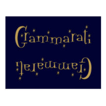 Grammaratti Postcard