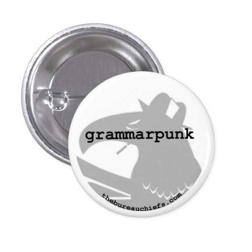 Grammarpunk 1.25" Button