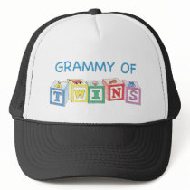  Grammy of Twins Blocks Hats