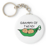 Grammy of Twins Pod Key Chains