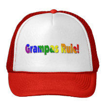Grampas Rule Mesh Hat