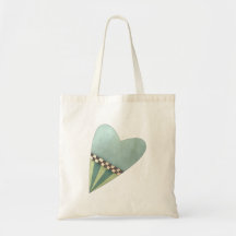 Gram's Garden · Blue Heart Bag