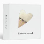 Gram's Garden · Yellow Heart 3 Ring Binders