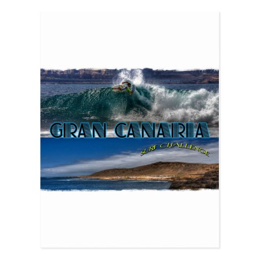 Gran Canaria Surf Challenge Post Cards