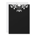 Grand Ballroom Blank (black) Custom Invite