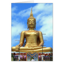 Grand Bouddha Carte De Vœux