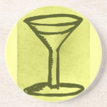 GRAND CABOTEUR D'IMPRESSION DE MARTINI DESSOUS DE VERRE
