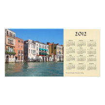 Grand Canal 2012 Calendar Photo Card