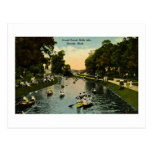 Grand Canal Belle Isle, Detroit, Michigan Post Card