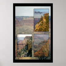 Grand Canyon collage Poster