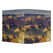 Grand Canyon from the south rim at sunset, 3 Ring Binders