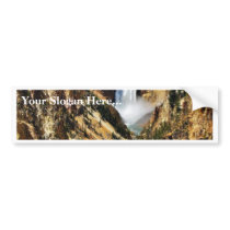 Grand Canyon Of The Yellowstone Park Looking Towar Bumper Stickers