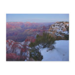 Grand Canyon Snow Postcard