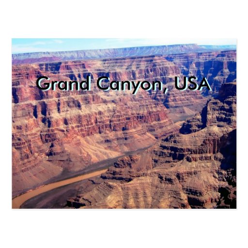 Grand Canyon, USA Postcard