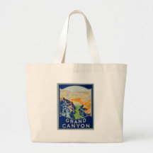 Grand Canyon - Vintage Travel Canvas Bag