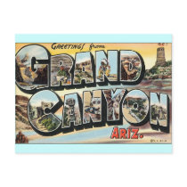 Grand Canyon Vintage Travel Postcard