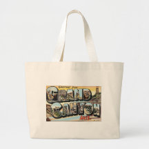 Grand Canyon Vintage Travel Tote Bag