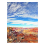 Grand Canyons Arizona Clouds Post Card