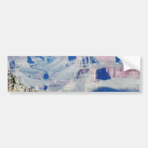Grand Canyons Cliffs Valleys Bumper Sticker