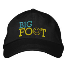 GRAND casquette de PIED par SRF Casquette Brodée