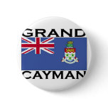 Grand Cayman Pinback Buttons