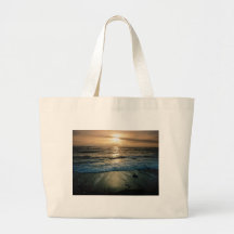 Grand coucher du soleil de Sur Sac Fourre-tout